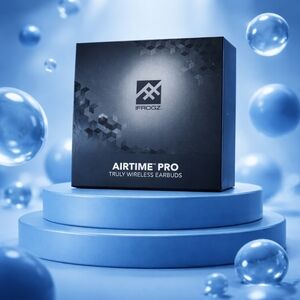 iFrogz Airtime Pro Wireless Earbuds - Black